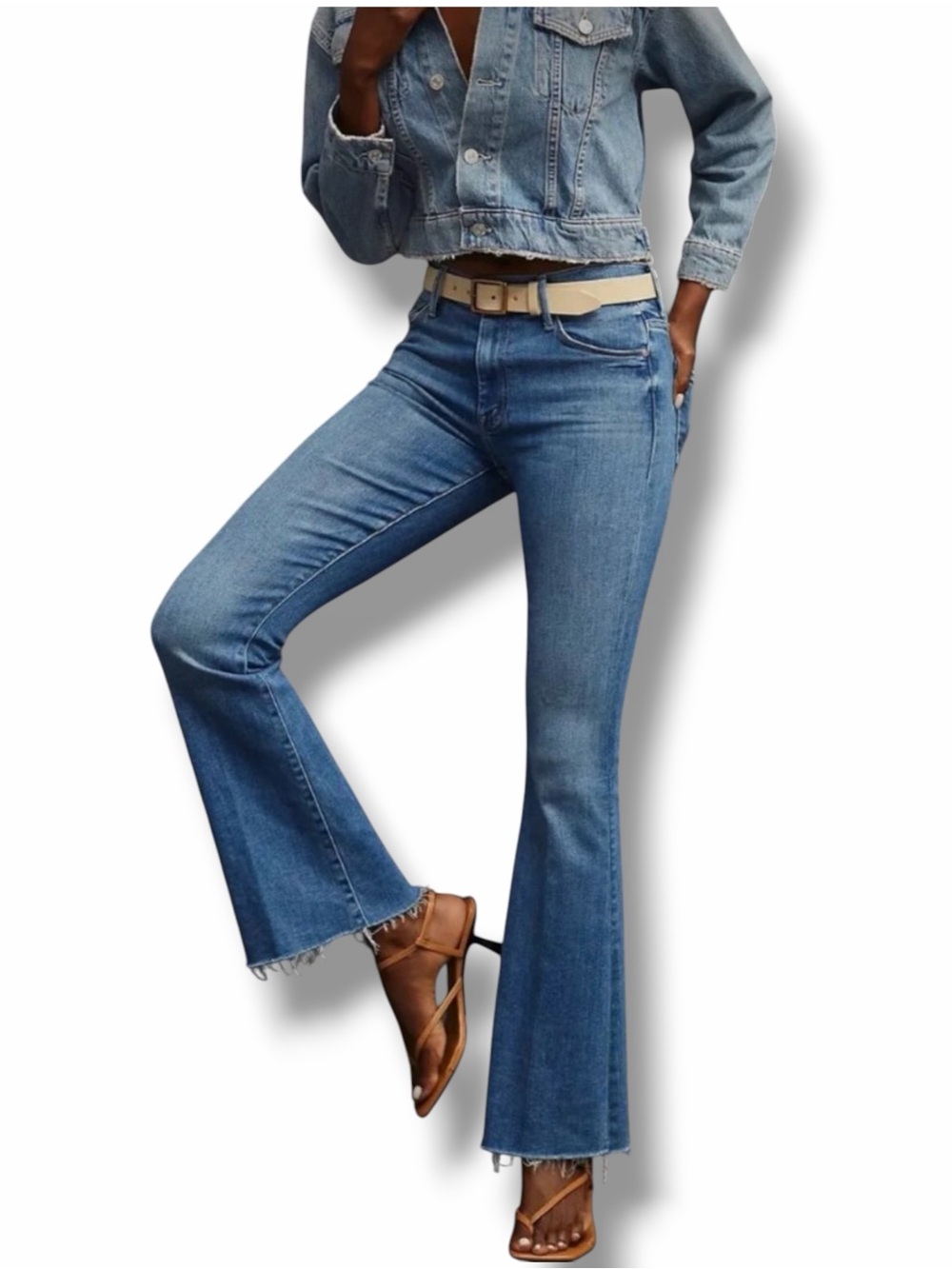 MOTHER Denim The Weekender Fray Jeans in A Groovy Kind of Love Size 26
